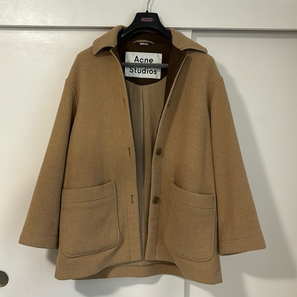 ACNE STUDIOS OVERSIZED WOOL COAT - Picture 12 of 12